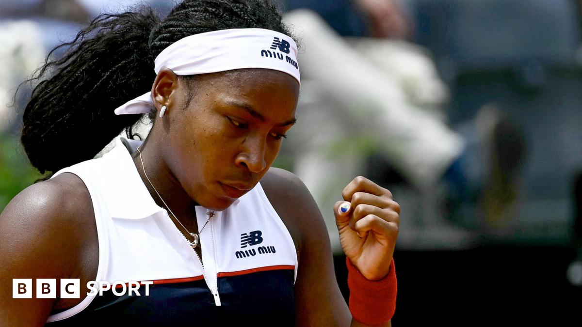 Gauff marches past Andreeva into Italian Open semis