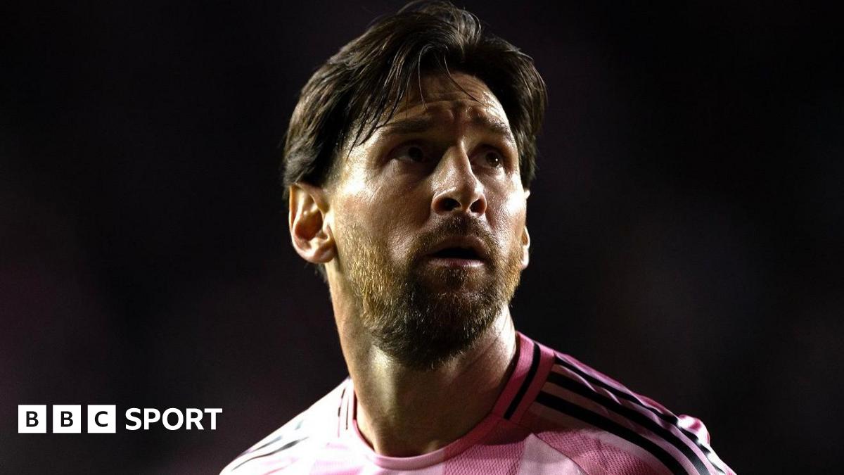 Lionel Messi: Inter Miami forward fined after grabbing opposition coach's neck