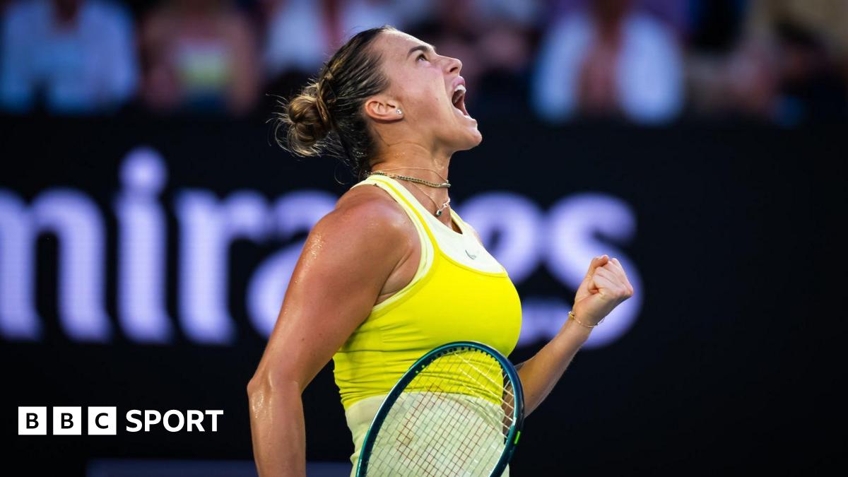 Australian Open 2025 results: Aryna Sabalenka begins title defence with victory over Sloane Stephens