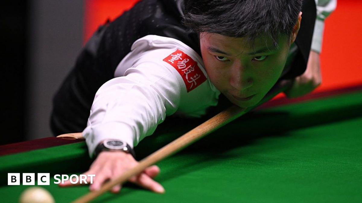 Zhao claims historic victory over Williams in Crucible final