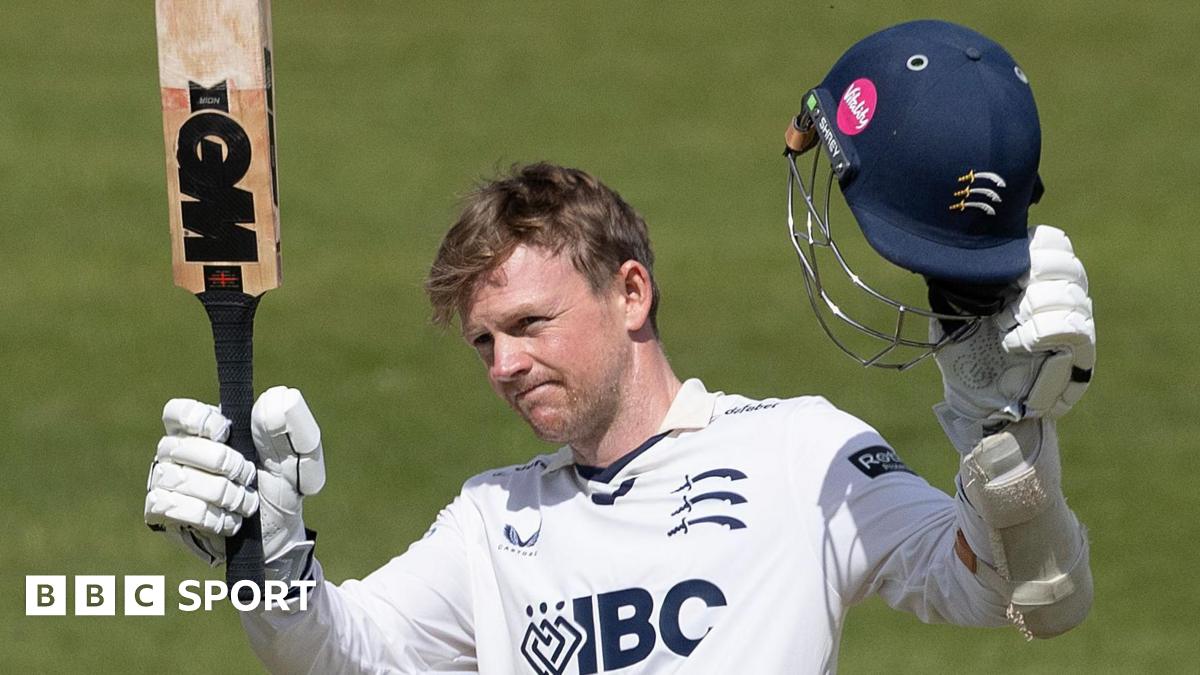 County Championship: Robson hits 162 as Middlesex draw with Northants