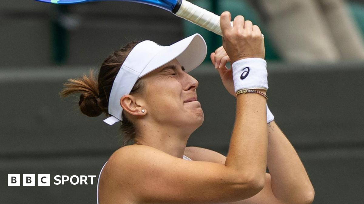 Emotional Bencic into first Wimbledon quarter-final