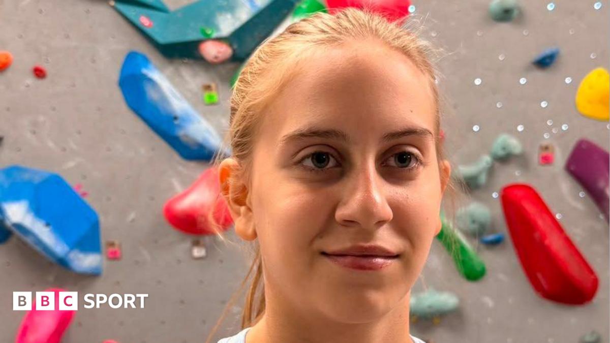 Elite climber Falconer chasing 2028 Olympic dream