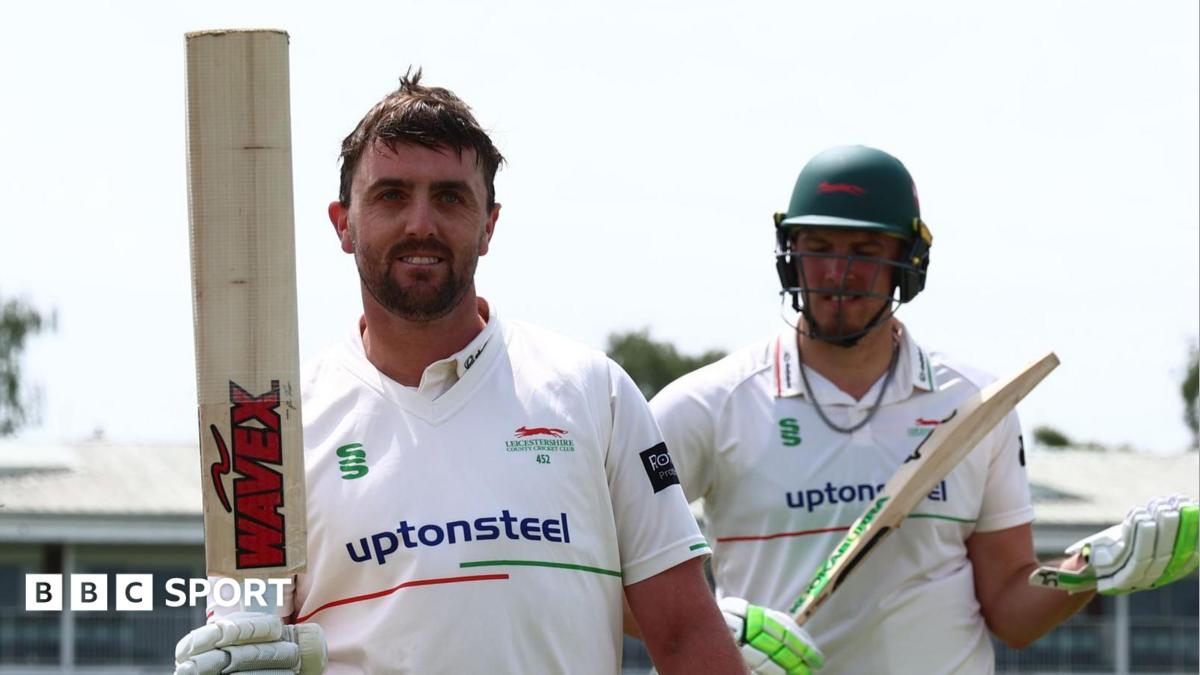 Lewis Hill: Leicestershire batter to retire from professional cricket at end of 2026