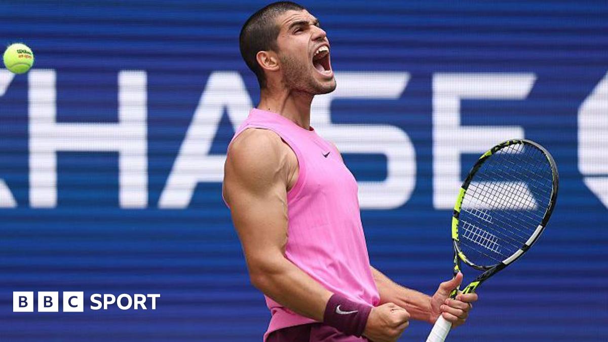 'I'm here to entertain' - brilliant Alcaraz breezes into semi-finals