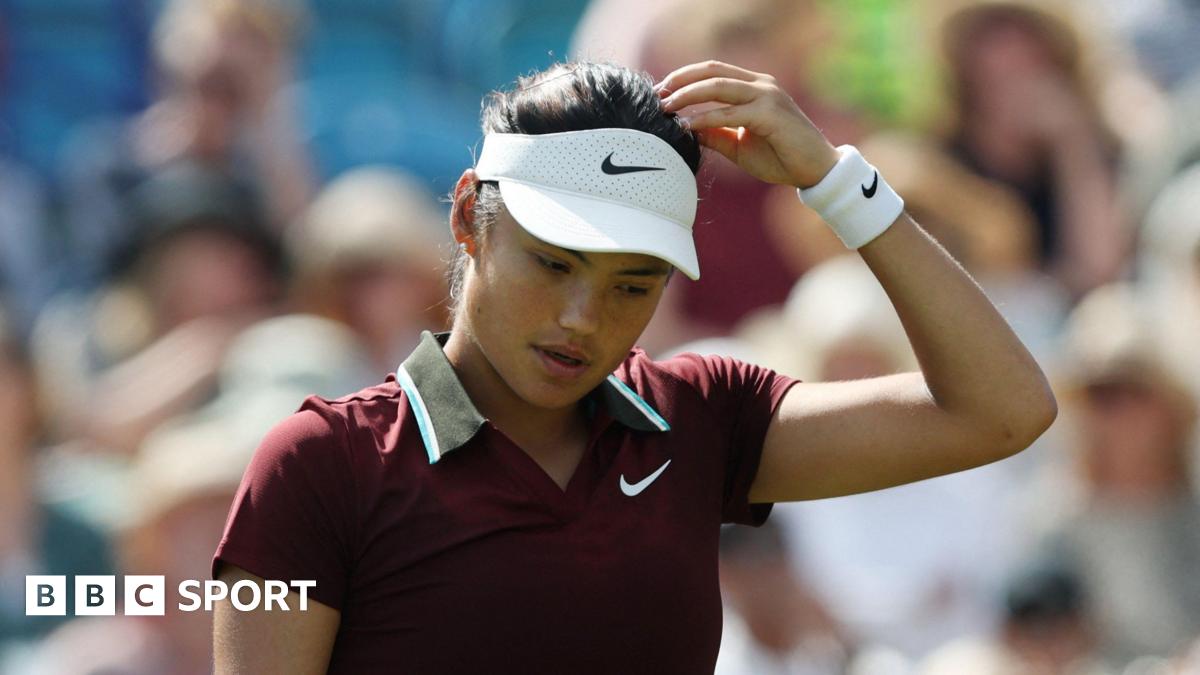 Raducanu misses out on Eastbourne quarter-final