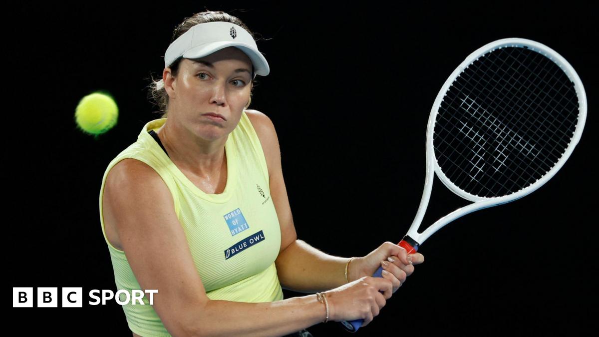 Australian Open 2025 results: Danielle Collins unfazed by boos during third-round loss