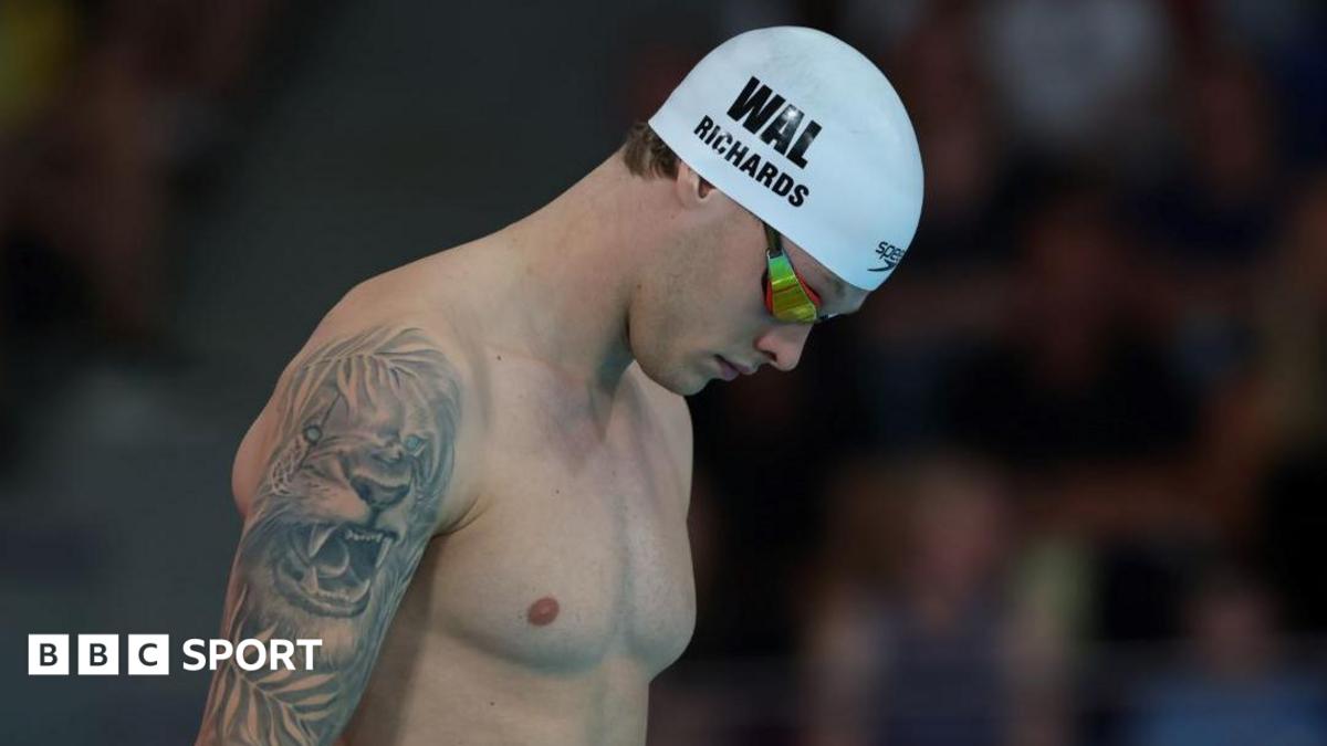 Commonwealth Games 2026: Swimmer Matt Richards wins first individual medal in Glasgow
