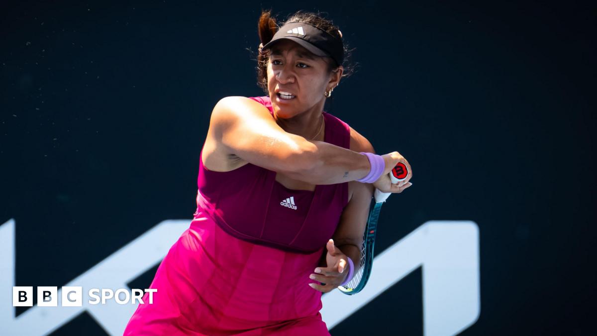 The qualifier using the Australian Open as 'fashion runway'