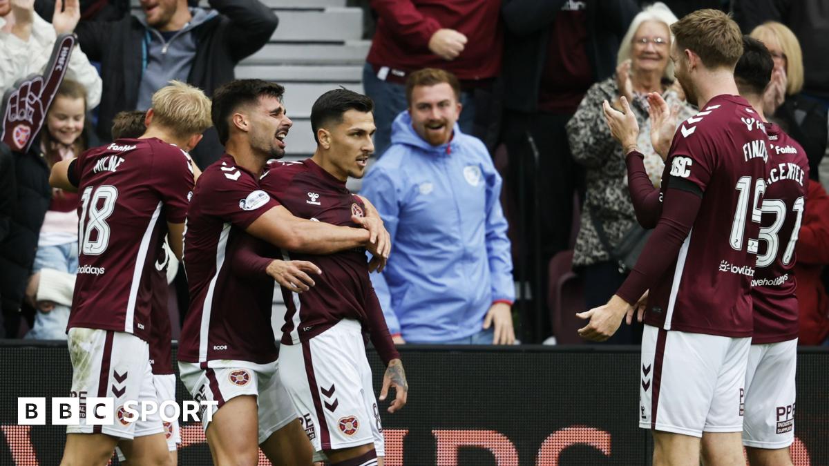 Hearts trio picked in TOTW