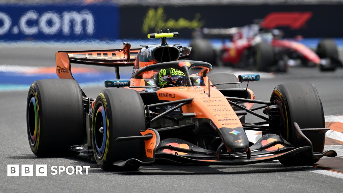 McLaren's Norris Ends Mercedes' Pole Streak in Miami Sprint Qualifying