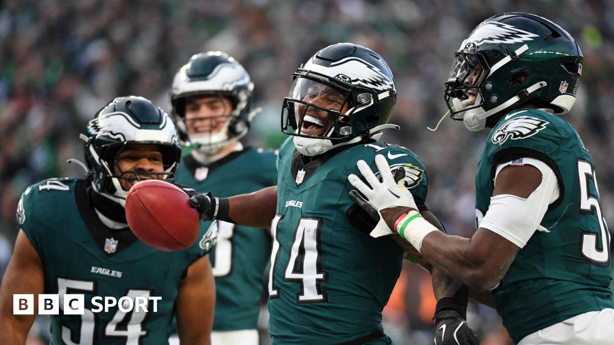 Eagles run Commanders ragged to reach Super Bowl 59