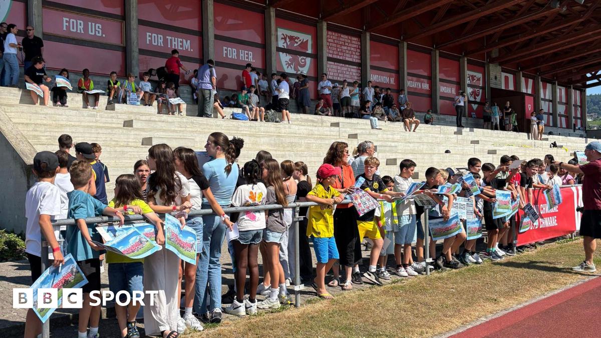Euro 2025: Wales enjoy ‘truly overwhelming’ reception in Switzerland