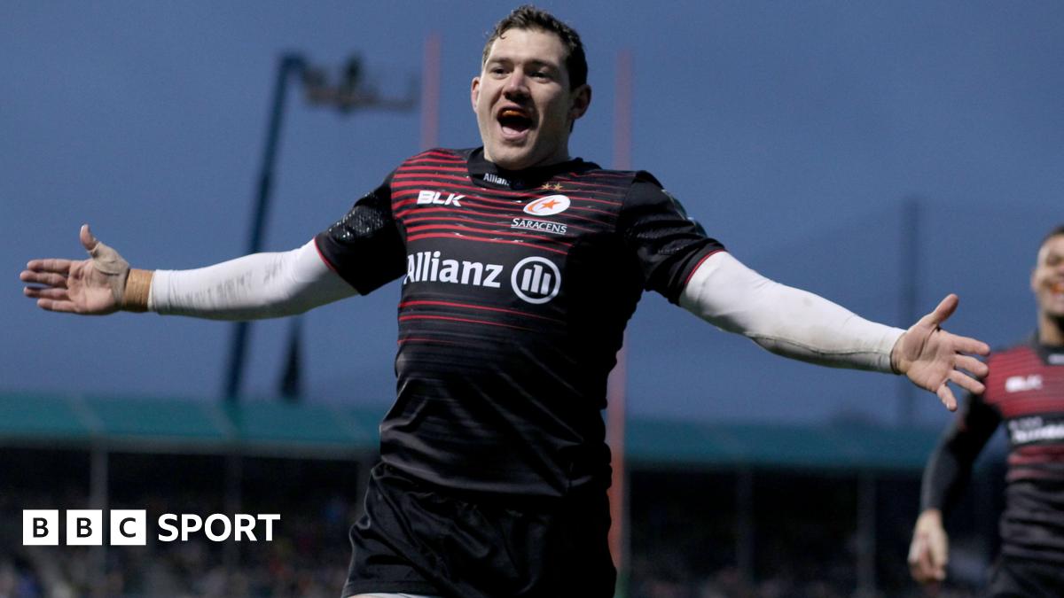 European Rugby Champions Cup: Saracens 62-14 Northampton Saints - BBC Sport