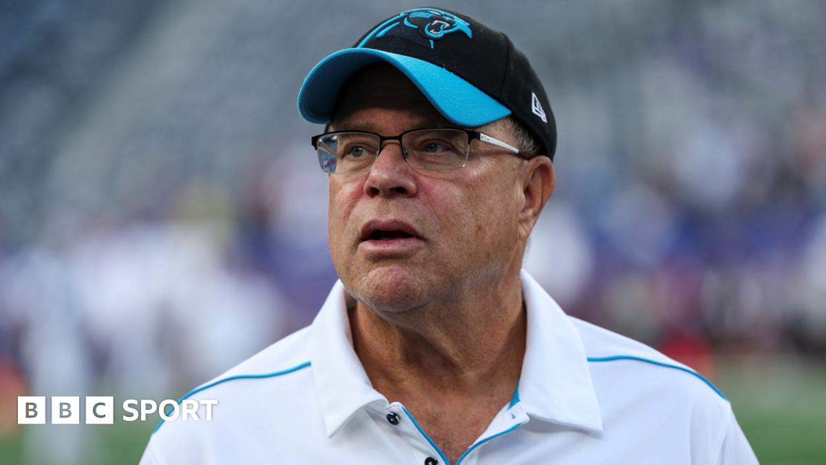NFL Carolina Panthers owner fined after throwing drink at Jacksonville