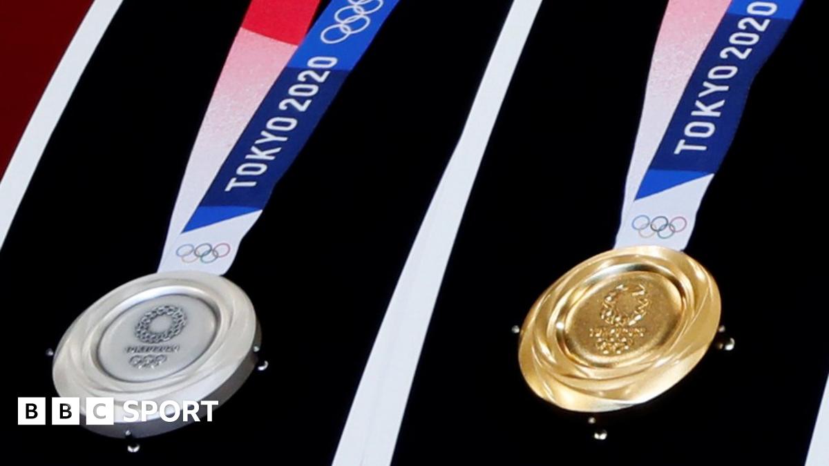 Tokyo 2020 Olympic medal design unveiled - BBC Sport