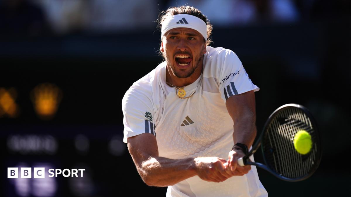 Watch Wimbledon: Zverev wins first set of final against Sinner on tie-break