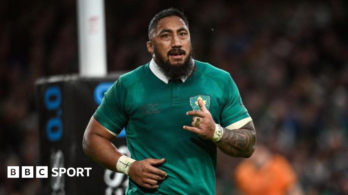 Bundee Aki: Ireland centre extends stay until 2026