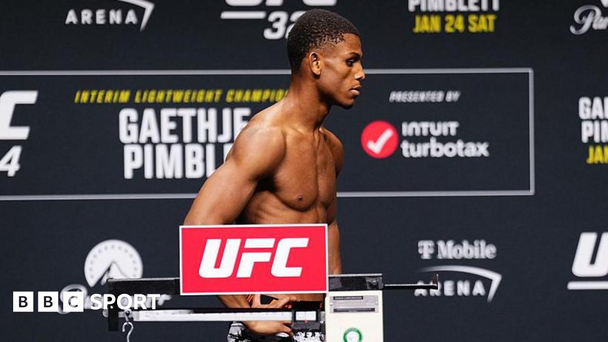 UFC fighter Smotherman collapses on stage at weigh-in