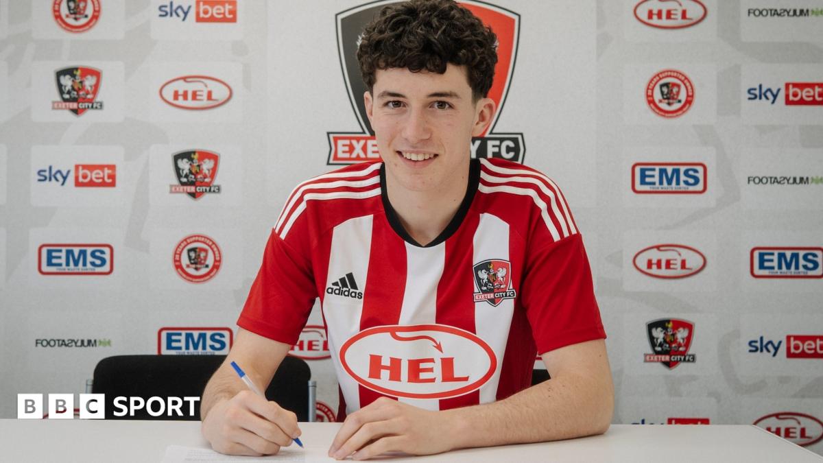 Charlie Cummins: Exeter City sign Irish teenager for undisclosed fee ...