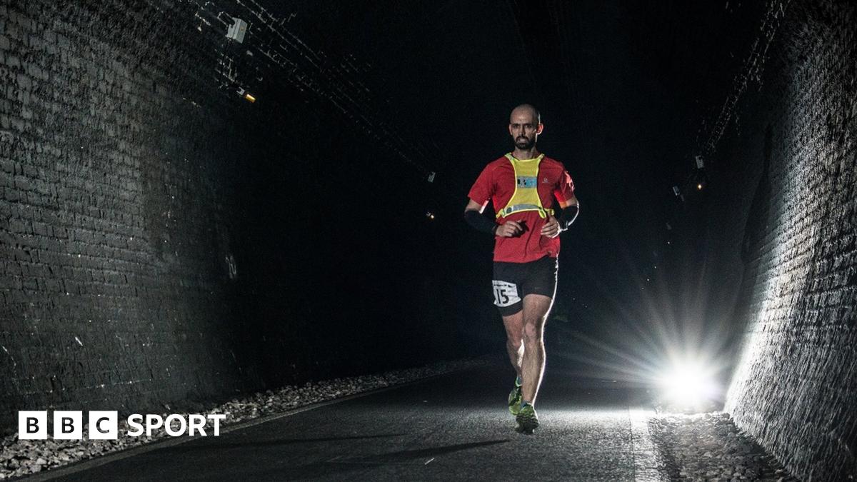 Tunnel Ultra: The mind-bending 200-mile ultra-marathon in the dark - BBC Sp