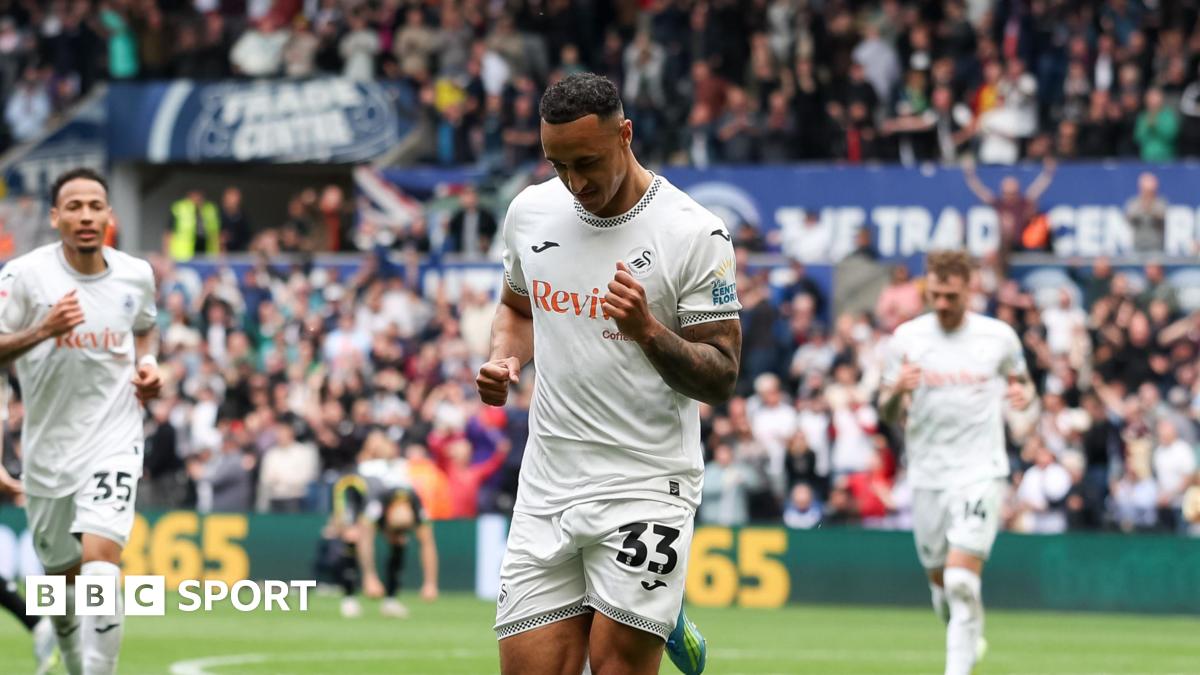 Idah double and Walta stunner lift Swansea past Charlton on final day