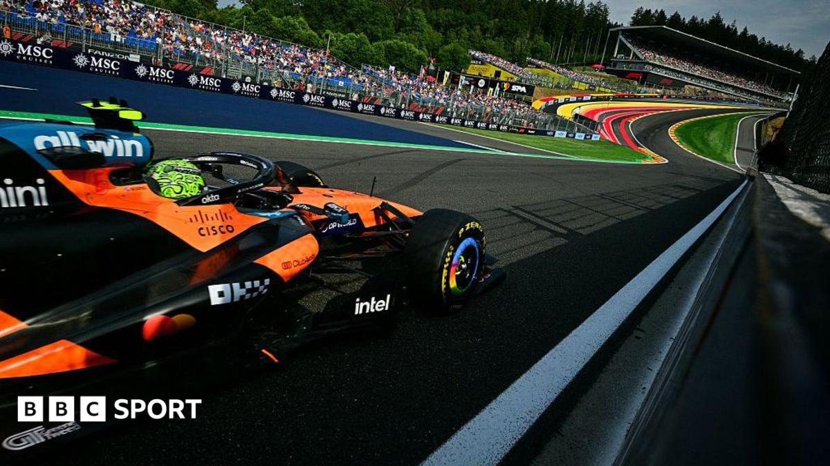 Photo: BBC Red Bull’s Isack Hadjar to Start Belgian Grand Prix from Back of Grid