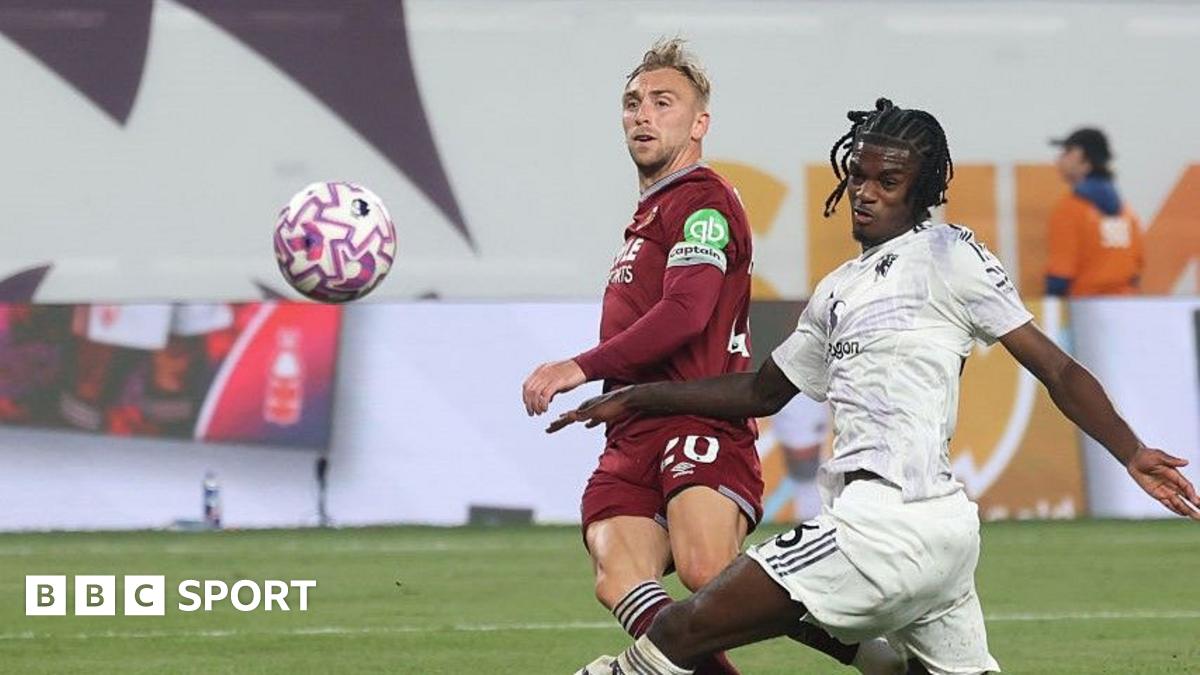 West Ham's Jarrod Bowen Scores Against Manchester United at MetLife Stadium