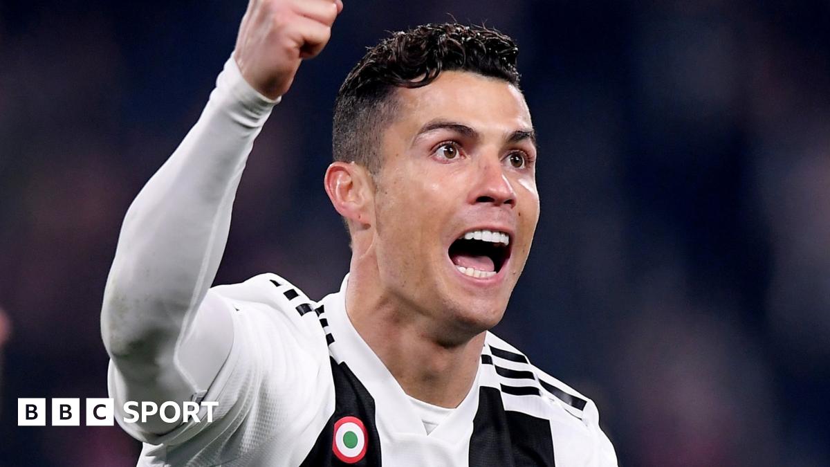 Cristiano Ronaldo: Juventus forward charged by Uefa over celebration - BBC  Sport