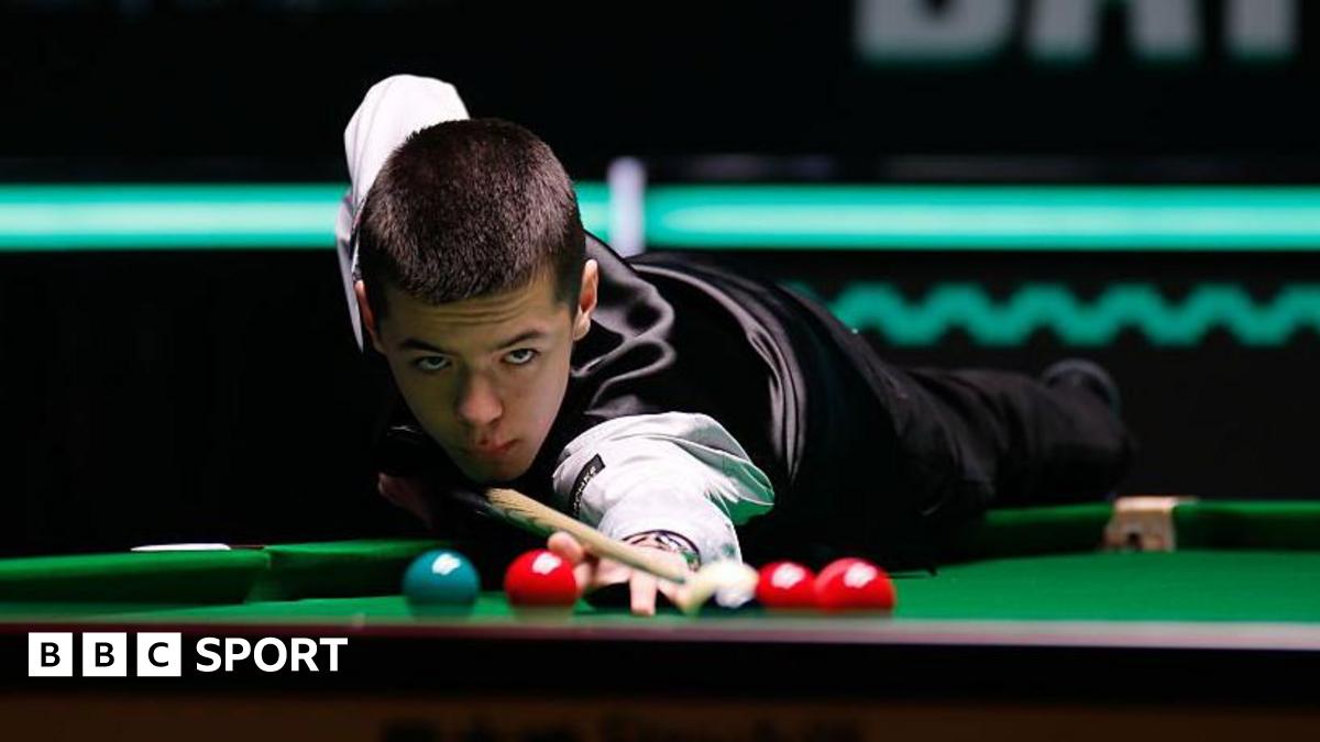 Youngest snooker player: Michal Szubarczyk, 15, sets World Championship record