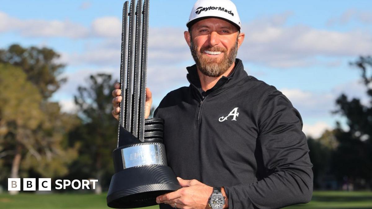 Dustin Johnson wins LIV Golf's Las Vegas Invitational - BBC Sport