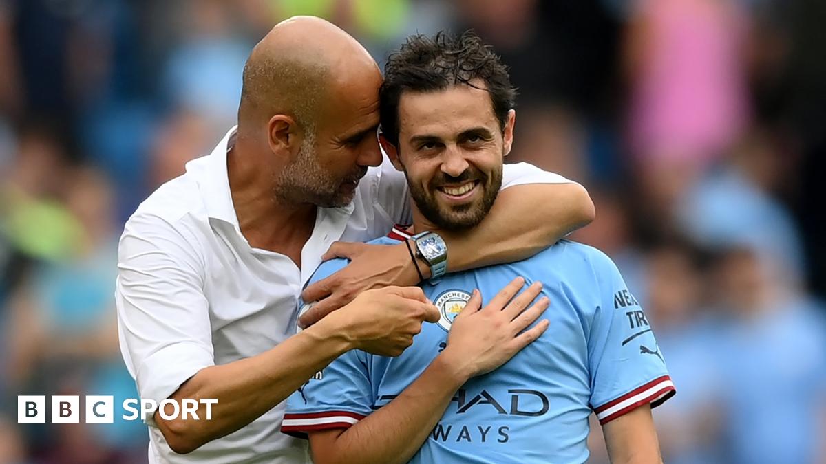 Bernardo Silva Manchester City boss Pep Guardiola praises