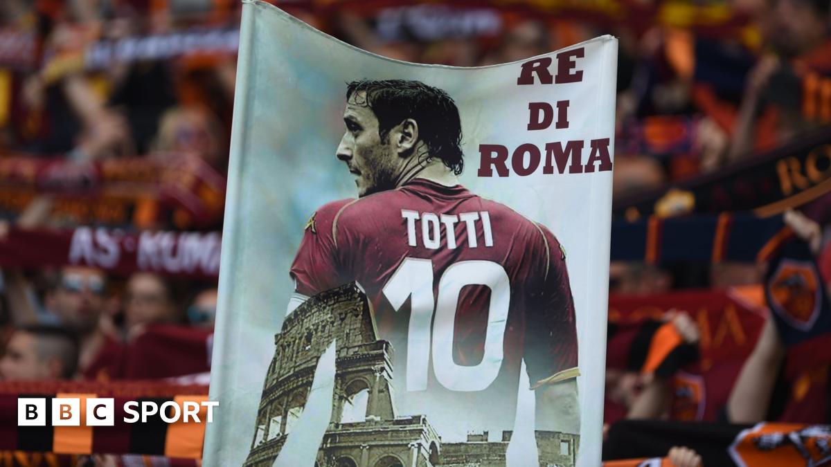 Francesco Totti: Roma captain and striker to play final game for