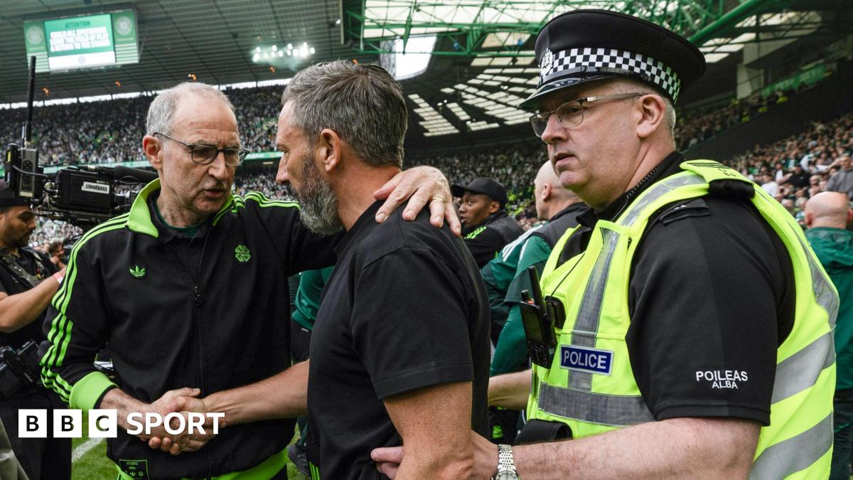 Celtic: Nonsense to say pitch invasion was embarrassing, says Martin O’Neill