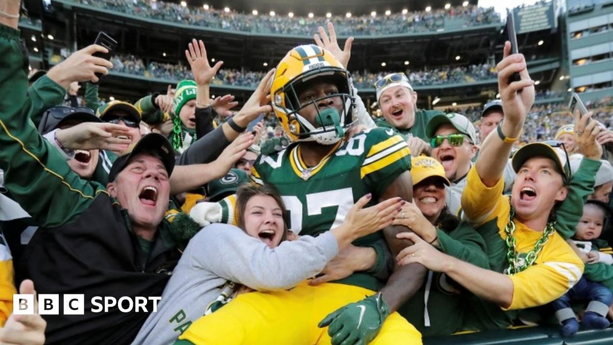 NFL London: Green Bay Packers v New York Giants 'a dream' for MVP Aaron  Rodgers - BBC Sport