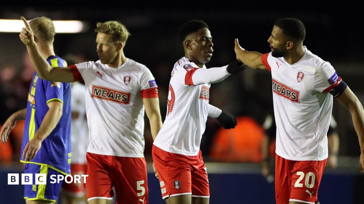 Solihull Moors 3-4 Rotherham United: Millers stage stunning fightback ...
