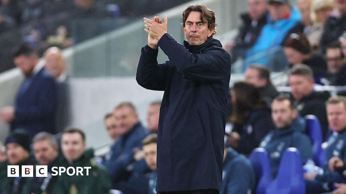 Everton 0-3 Tottenham: What Frank and Van De Ven said - BBC Everton 0-3 Tottenham: What Frank and Van De Ven said - BBC