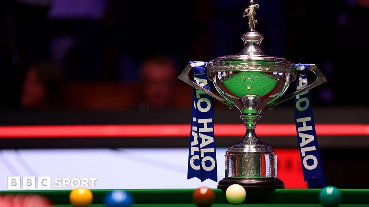 2026 World Snooker Championship draw: Ronnie O'Sullivan to play China's He Guoqiang in Crucible round one