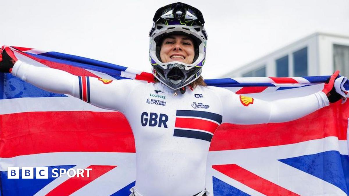 Britain's Shriever wins third BMX world title