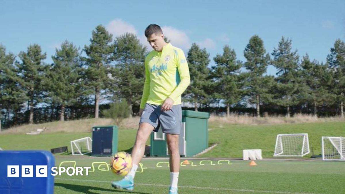 Man City's Rodri returns to individual training