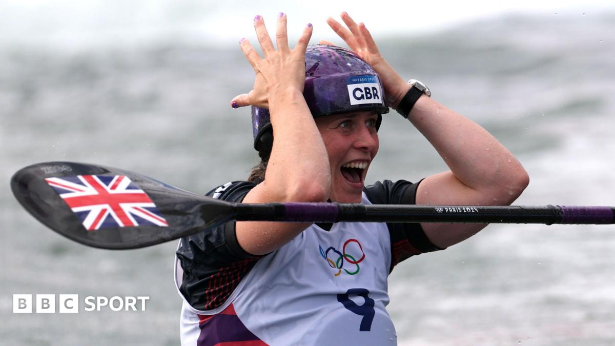 Paris 2024 Olympics Great Britain s Kimberley Woods Wins Kayak Single Paris 2024 Olympics Great Britain s Kimberley Woods Wins Kayak Single