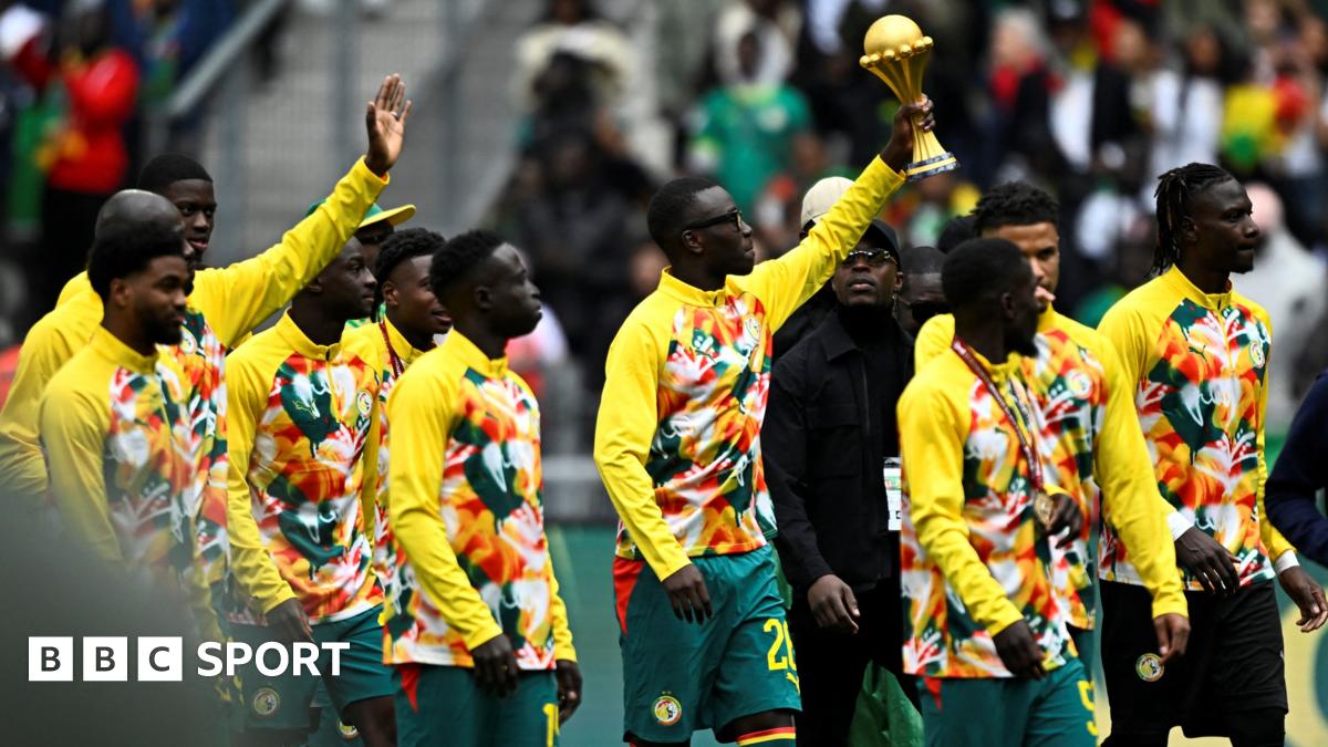 Senegal parade Afcon trophy before Peru friendly despite being stripped of title by Caf