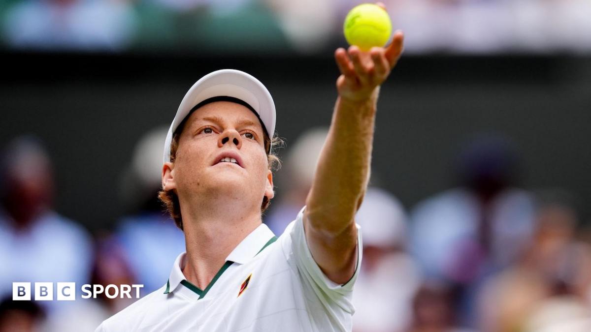Wimbledon day one: Ostapenko leads Dart as Sinner struggles
