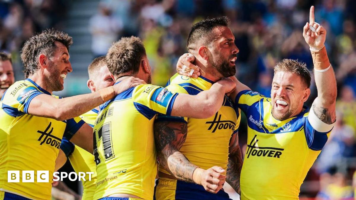 Warrington defeat Leigh to reach Wembley