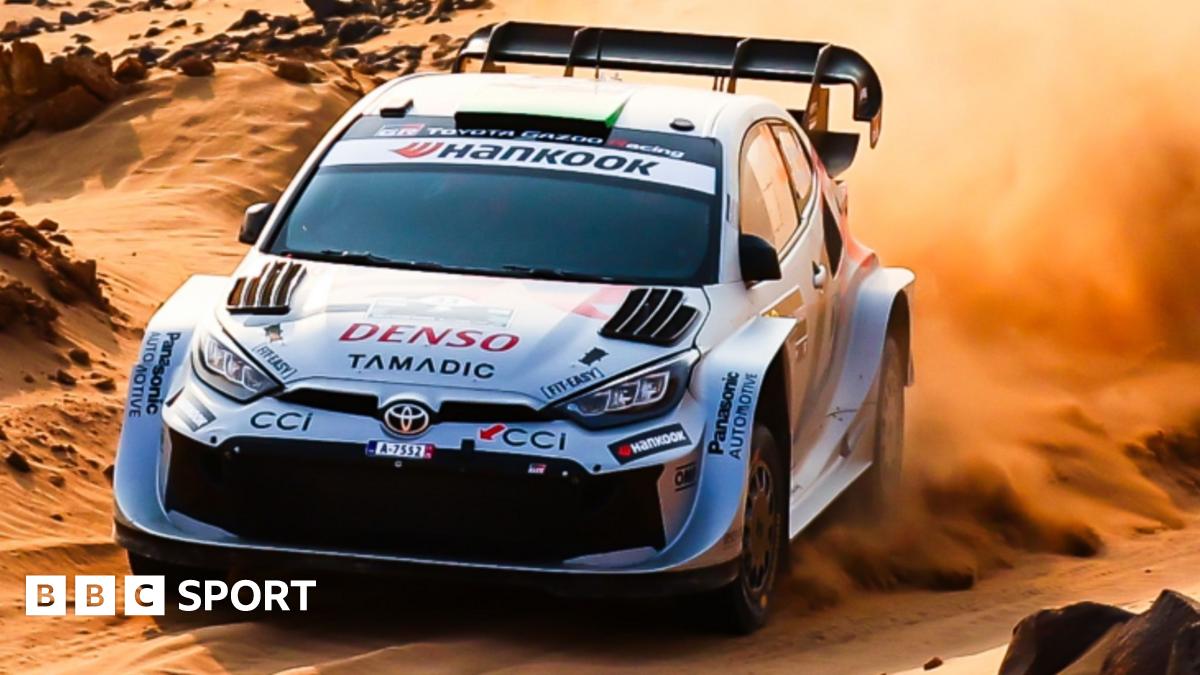 Evans and Ogier neck-and-neck in Saudi for WRC title