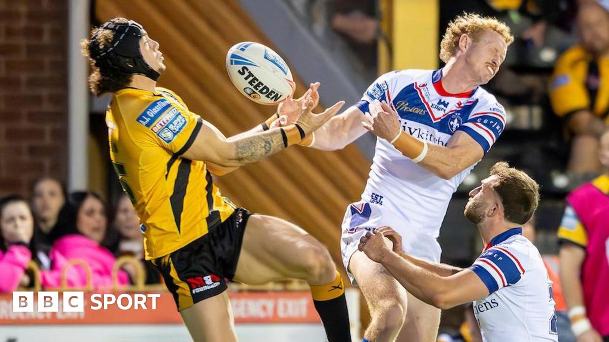 Castleford Tigers End Five-Game Losing Streak Defeating Wakefield Trinity 26-22 in Super League Derby