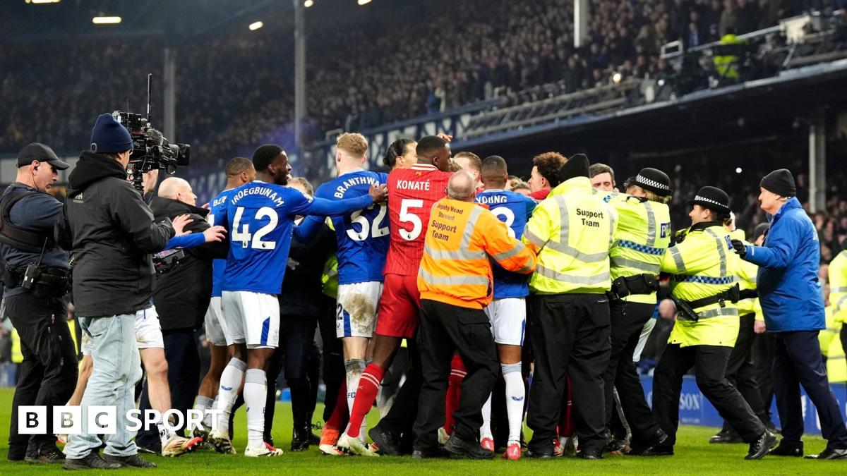 Everton, Liverpool and Arne Slot charged by FA after Merseyside derby melee