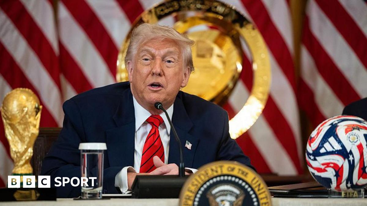 Ukraine war: Donald Trump says 2026 World Cup could be 'incentive' for Russia to end conflict