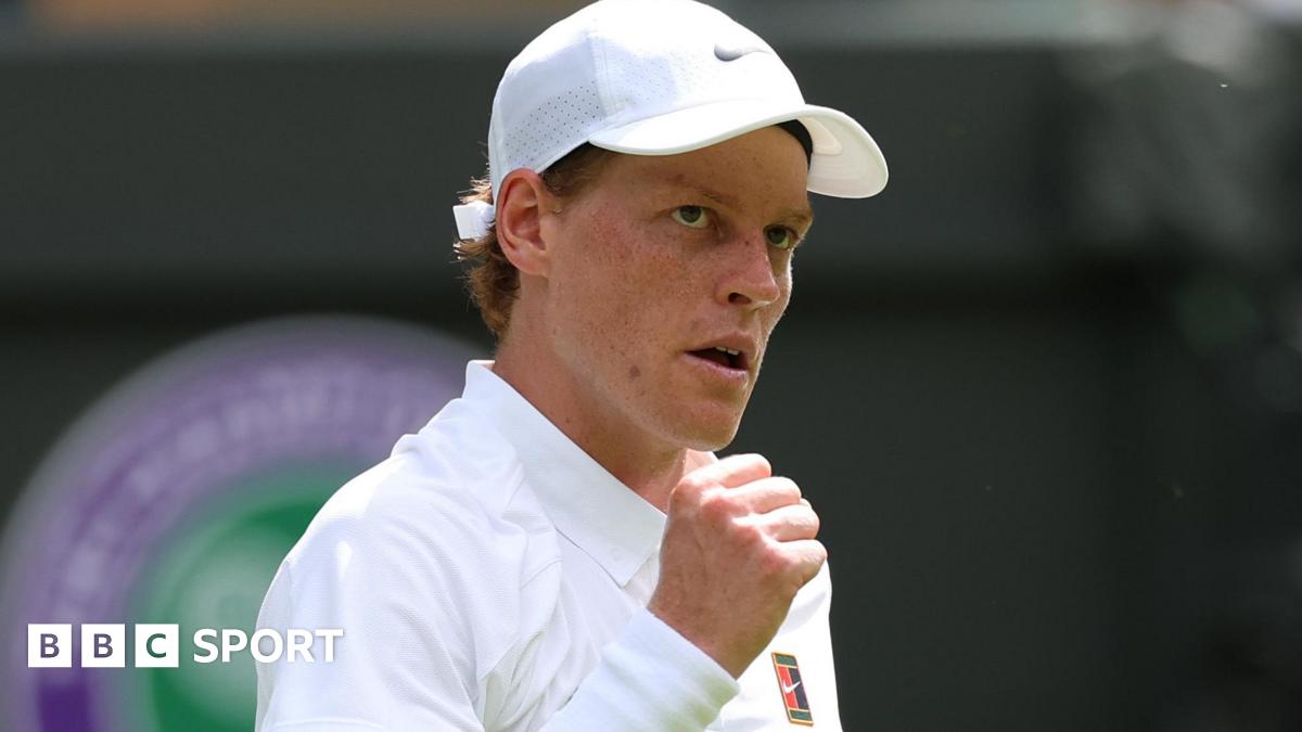 Top seed Sinner cruises into Wimbledon second round