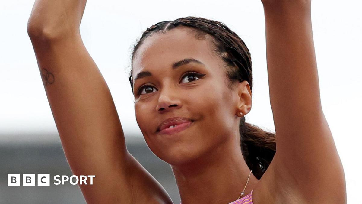 Lake makes history with British record 2m leap